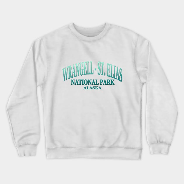 Wrangell - St. Elias National Park, Alaska Crewneck Sweatshirt by Naves